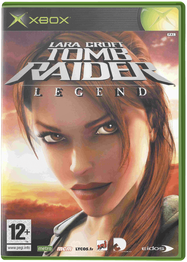 Tomb Raider: Legend box art for Xbox